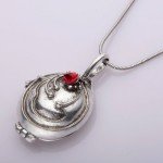 Elena Gilbert Vervain Locket Pendant Necklace