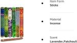 HEM Assorted Hexa Incense Sticks Combo Set