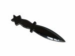 Obsidian Black Pentagram Athame for Wicca