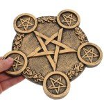 Astrology Star Candle Holder for Wiccan Altars