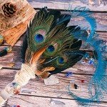 Feather Smudge Wand with Selenite Handle