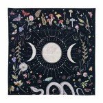 Celtic Triple Moon Velvet Altar Cloth & Bag