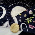 Celtic Triple Moon Velvet Altar Cloth & Bag