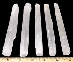 Selenite Sticks with Black Tourmaline & ID Cards