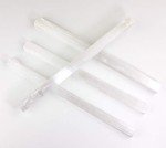 Dancing Bear Selenite Wand with Black Tourmaline