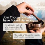 Tibetan Singing Bowl Set for Meditation & Healing