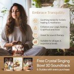 Tibetan Singing Bowl Set for Meditation & Healing