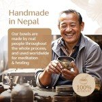 Tibetan Singing Bowl Set for Meditation & Healing
