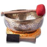9" Tibetan Singing Bowl Set for Healing Meditation