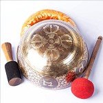 9" Tibetan Singing Bowl Set for Healing Meditation