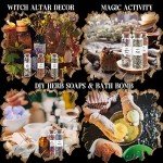 Herbs and Crystals Witchcraft Supplies Kit