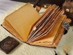 Book of Shadows with Lock Clasp – Vintage Leather