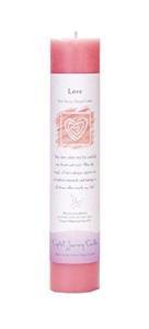 Reiki Charged Herbal Love Pillar Candle