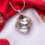 Elena Gilbert Vervain Locket Pendant Necklace