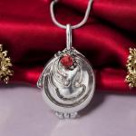 Elena Gilbert Vervain Locket Pendant Necklace