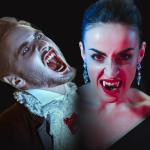 Vampire Makeup Kit with Fangs and Blood