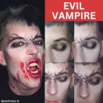 Vampire Makeup Kit for Halloween & Cosplay