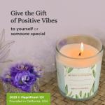 MAGNIFICENT 101 Pure Sage Smudge Set of 3 Candles