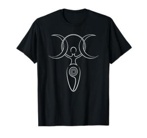 Hecate Triple Moon Goddess Wicca T-Shirt