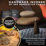 Fumino Fresh Incense Cones - Essential Bundle 120 Count