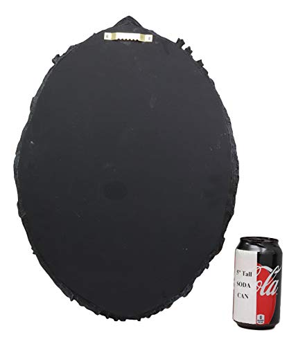 Triple Goddess Sacred Moon Wall Mirror with Pentagram