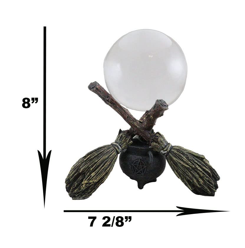 Ebros Scrying Witch Crystal Ball