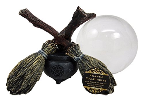 Ebros Scrying Witch Crystal Ball