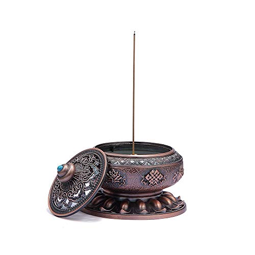 MEDOOSKY Tibet Lotus Incense Burner