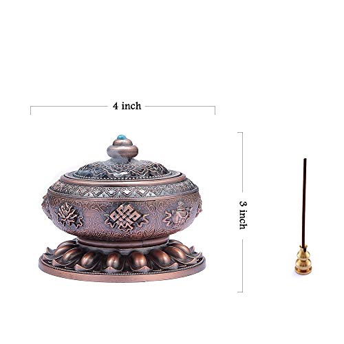MEDOOSKY Tibet Lotus Incense Burner