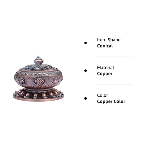 MEDOOSKY Tibet Lotus Incense Burner