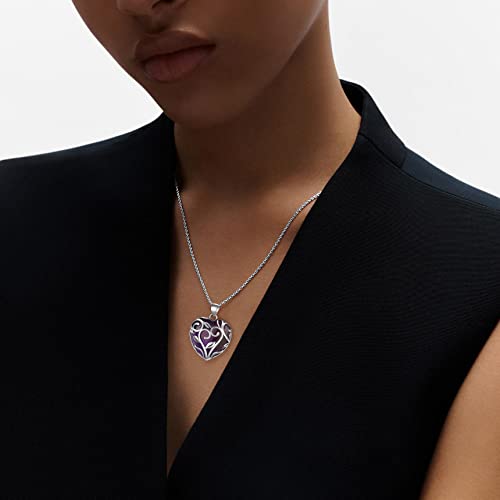 Bestyle Tree of Life Wrapped Healing Crystal Necklace - Magical Wicca Jewelry