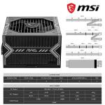 MSI MAG A650BN 650W Power Supply Unit