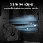 CORSAIR 3000D AIRFLOW Mid-Tower PC Case, Black