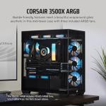 CORSAIR 3500X Mid-Tower ATX Case with RGB Fans