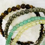 Luck and Wealth Manifestation Crystal Bracelet Set