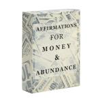 Positive Money Affirmation Cards for Manifesting Wealth