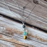 Prosperity Necklace with Healing Crystals for Abundance