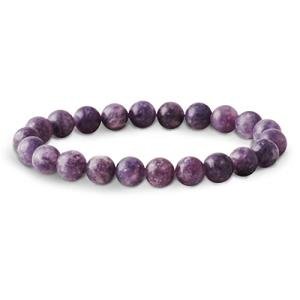 Lepidolite Reiki Bracelet for Prosperity and Luck