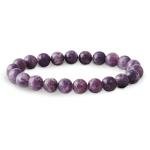 Lepidolite Reiki Bracelet for Prosperity and Luck