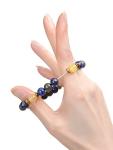 Lapis Citrine Pyrite Wealth Bracelet for Manifestation