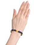 Lapis Citrine Pyrite Wealth Bracelet for Manifestation