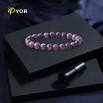 Lepidolite Reiki Bracelet for Prosperity and Luck