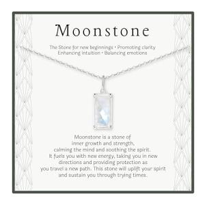 Rainbow Moonstone Necklace - New Beginnings Gift