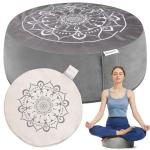 Luxury Velvet Meditation Cushion for Abundance and Relaxation