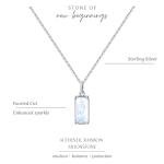 Rainbow Moonstone Necklace - New Beginnings Gift