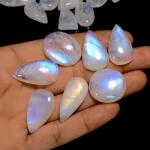 Natural Moonstone Healing Crystals for Unique Jewelry