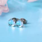 Hypoallergenic Pure Titanium Stud Earrings Set