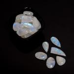 Natural Moonstone Healing Crystals for Unique Jewelry