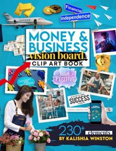 Inspiring Vision Board Clip Art for Wealth Success