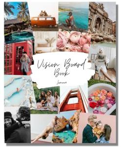 Vision Board Book with 1000+ Images & Quotes